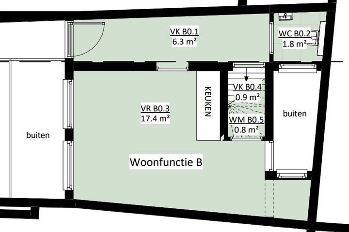 Bekijk foto 3 van Westwagenstraat - Appartementen en Studio's