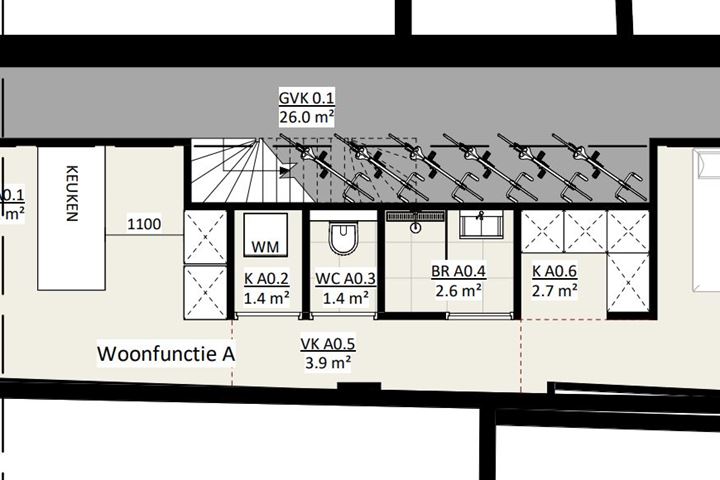 Bekijk foto 2 van Westwagenstraat - Appartementen en Studio's