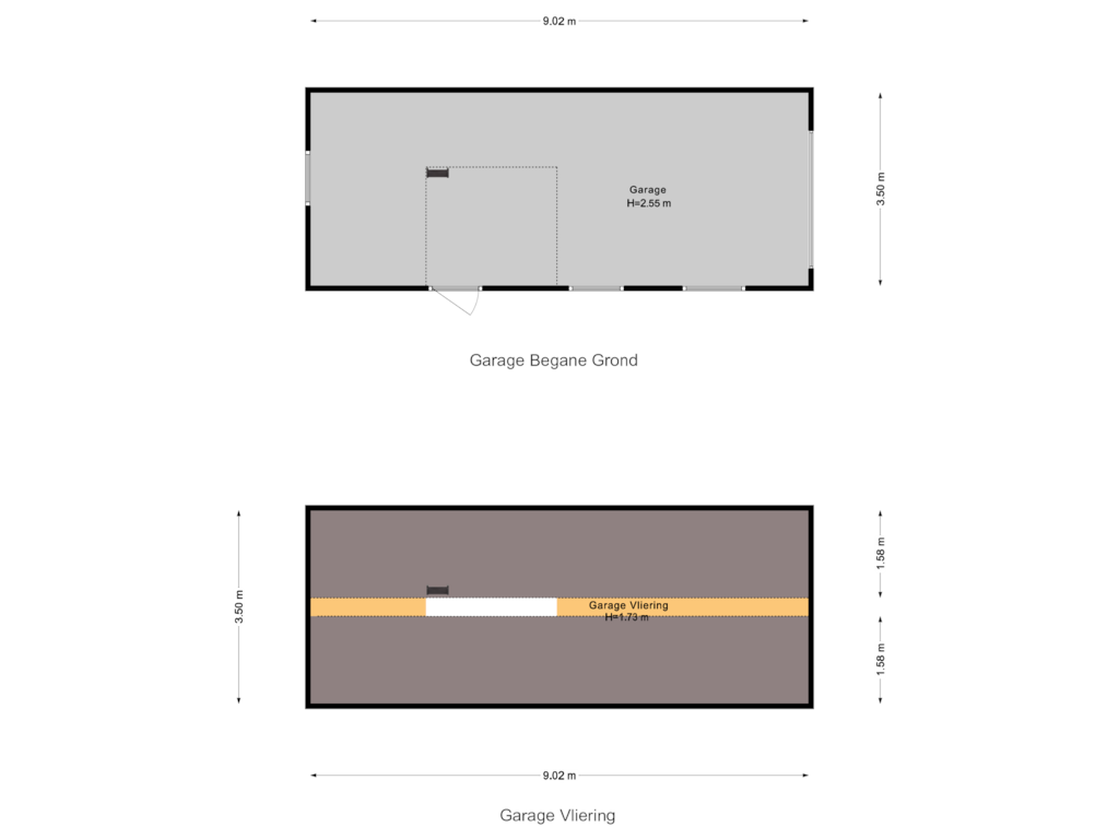 Bekijk plattegrond van Garage van Dorpsstraat 5