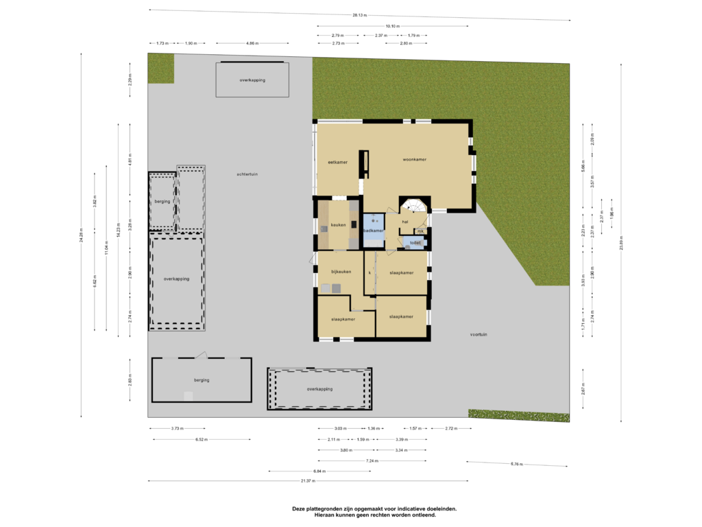 Bekijk plattegrond van Woning overzicht van Hoenderkamp 6