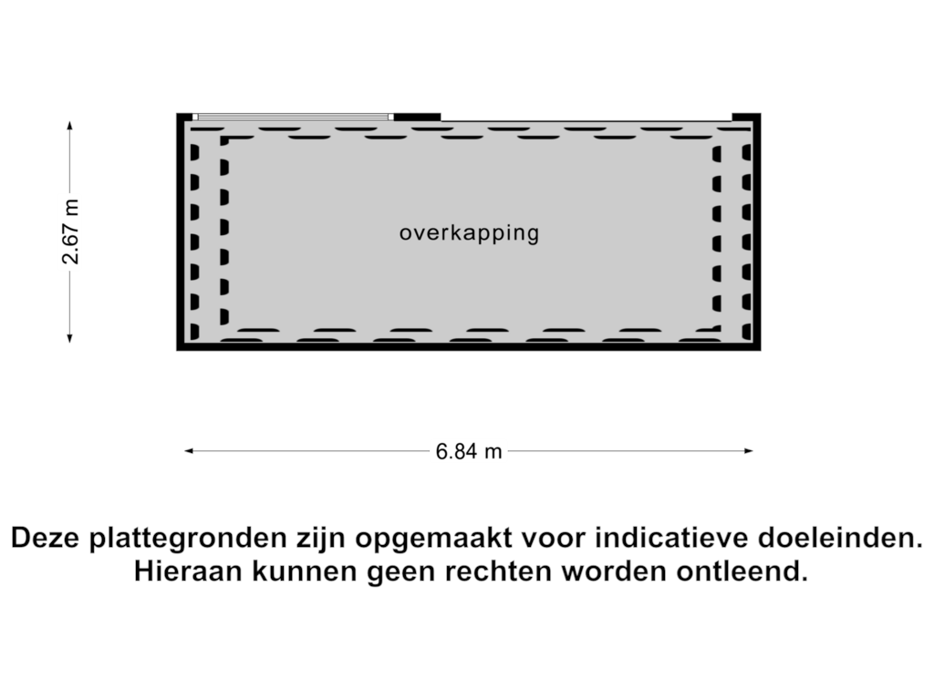 Bekijk plattegrond van Overkapping1 van Hoenderkamp 6