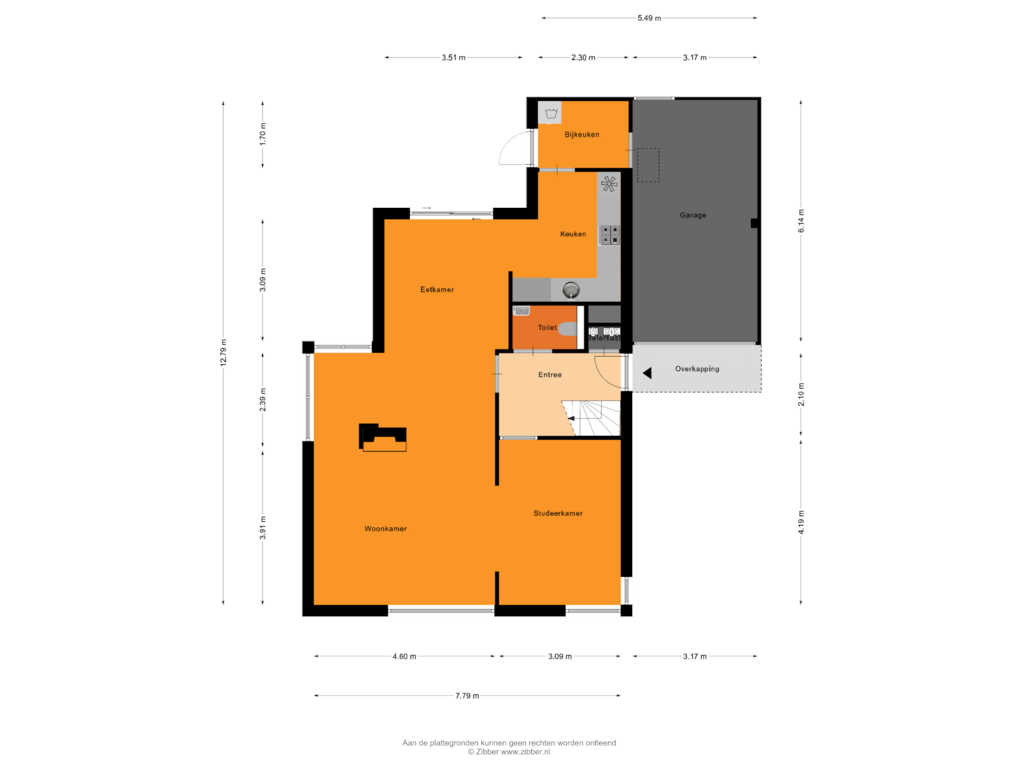 Bekijk plattegrond van Begane grond van Sumatralaan 25