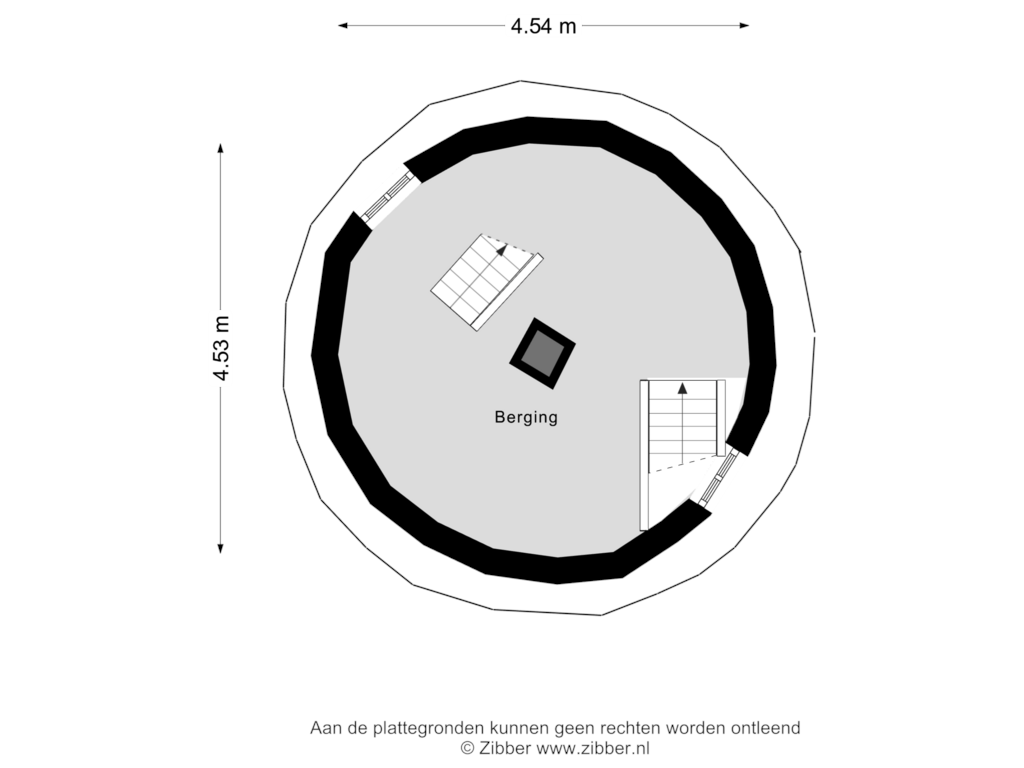 Bekijk plattegrond van Derde Verdieping van Genenberg 6