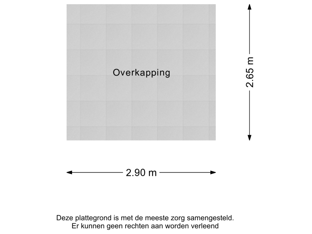 Bekijk plattegrond van Overkapping van Verdilaan 7