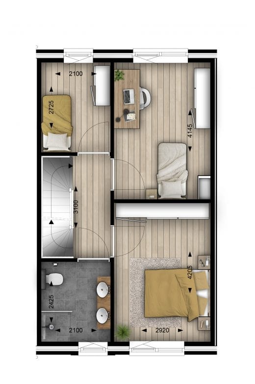 Foto 3 van Finsestraat (Bouwnr. 22)