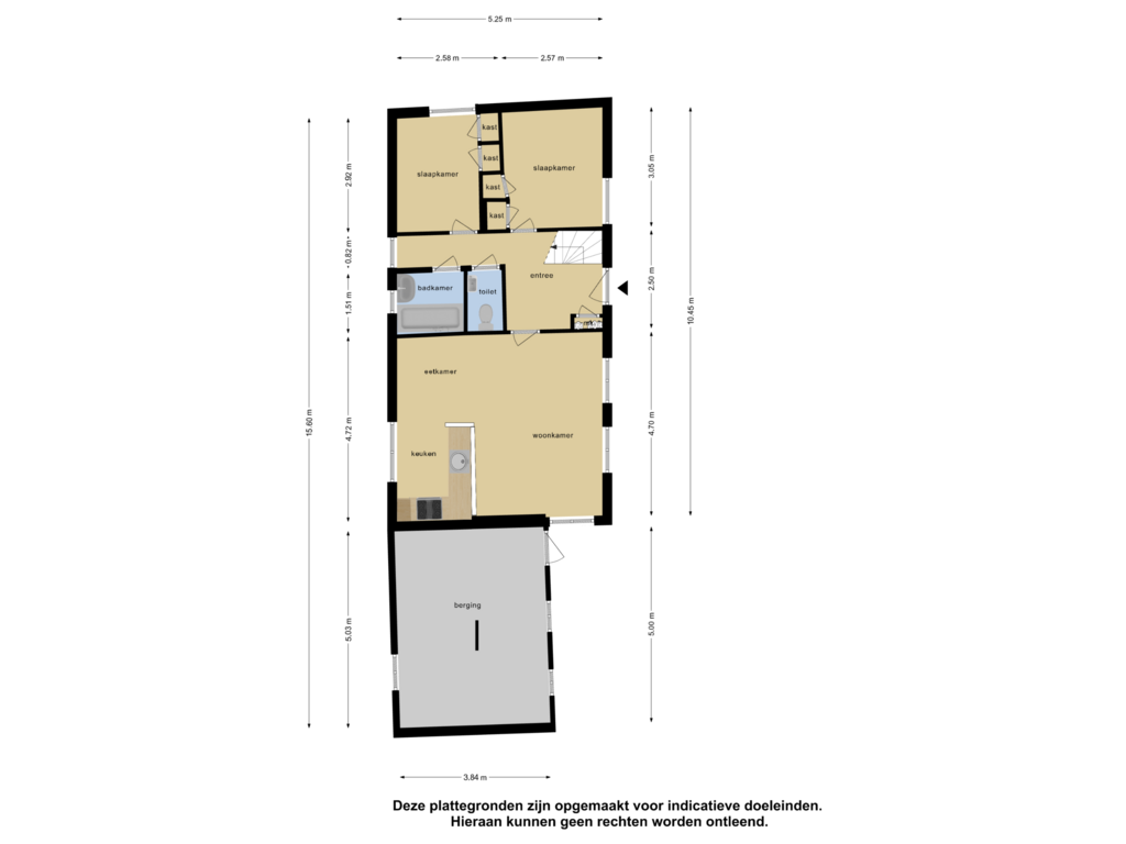 View floorplan of Begane Grond of Omgong 9