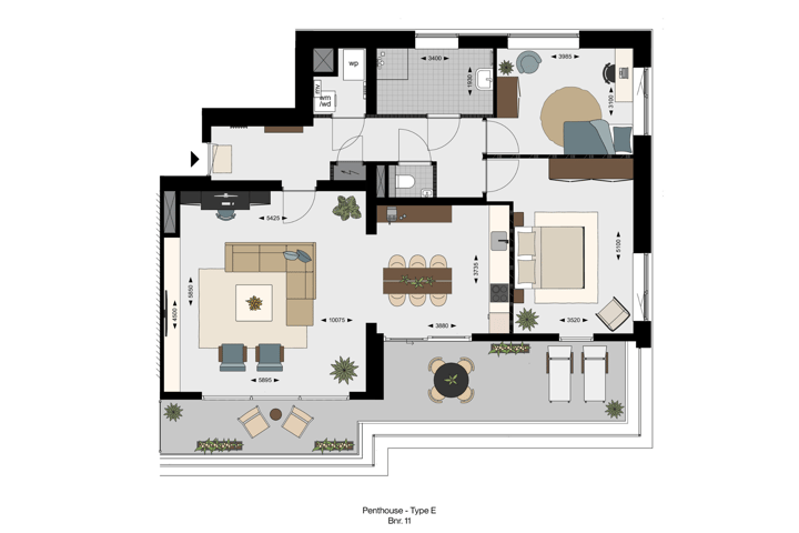 View photo 2 of Appartementen (Bouwnr. 11)