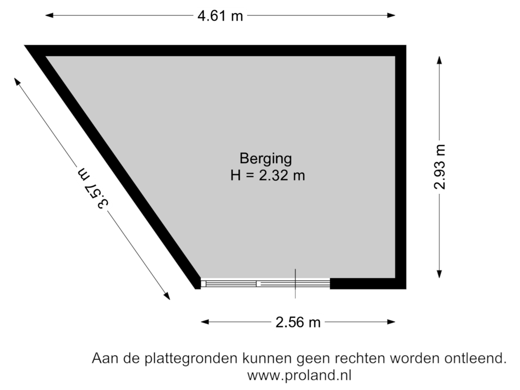 Bekijk plattegrond van Berging van Laaressingel 39