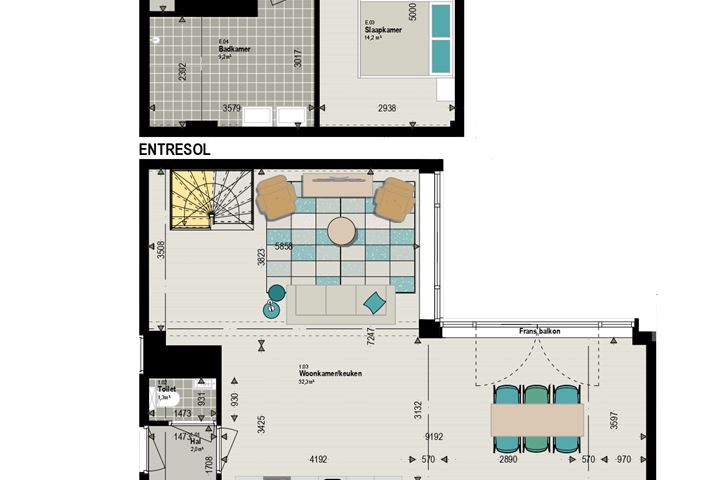 Bekijk foto 6 van Maisonnette (Bouwnummer 17) Nieuwe Stroom