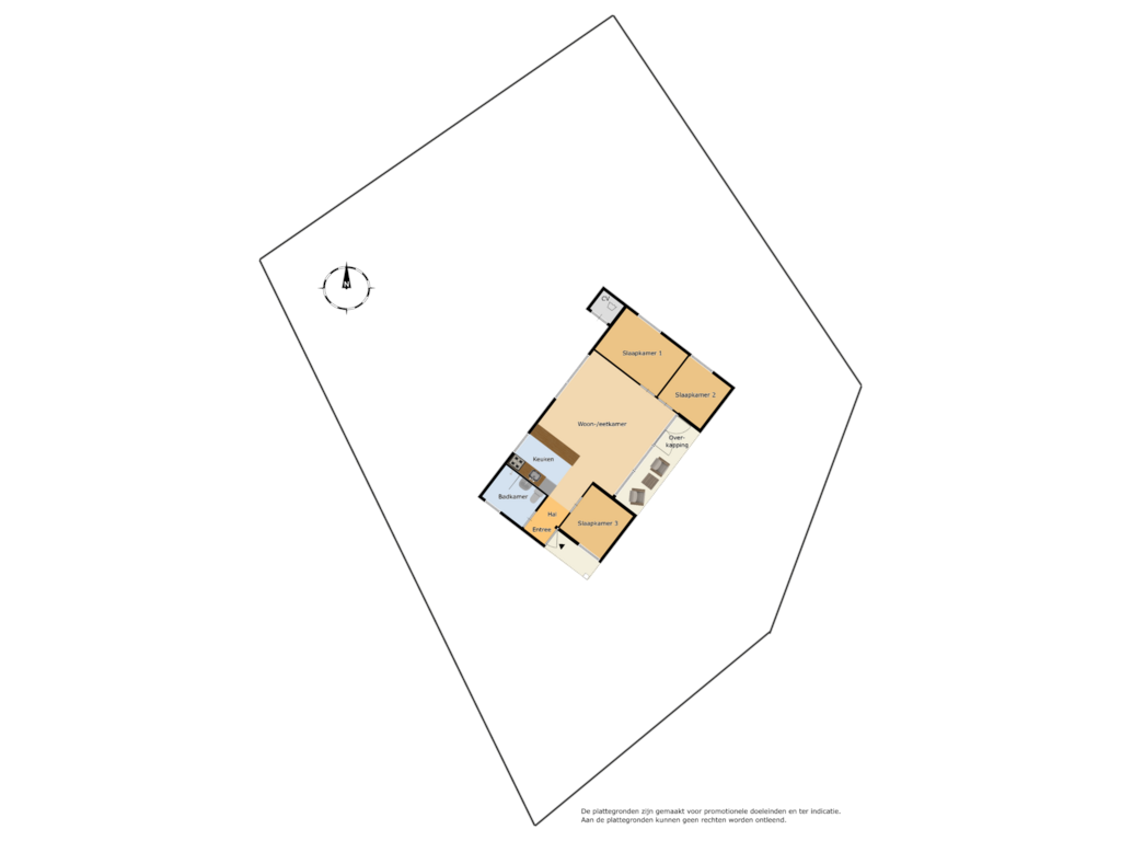 Bekijk plattegrond van Perceel van Kievit 12-B211