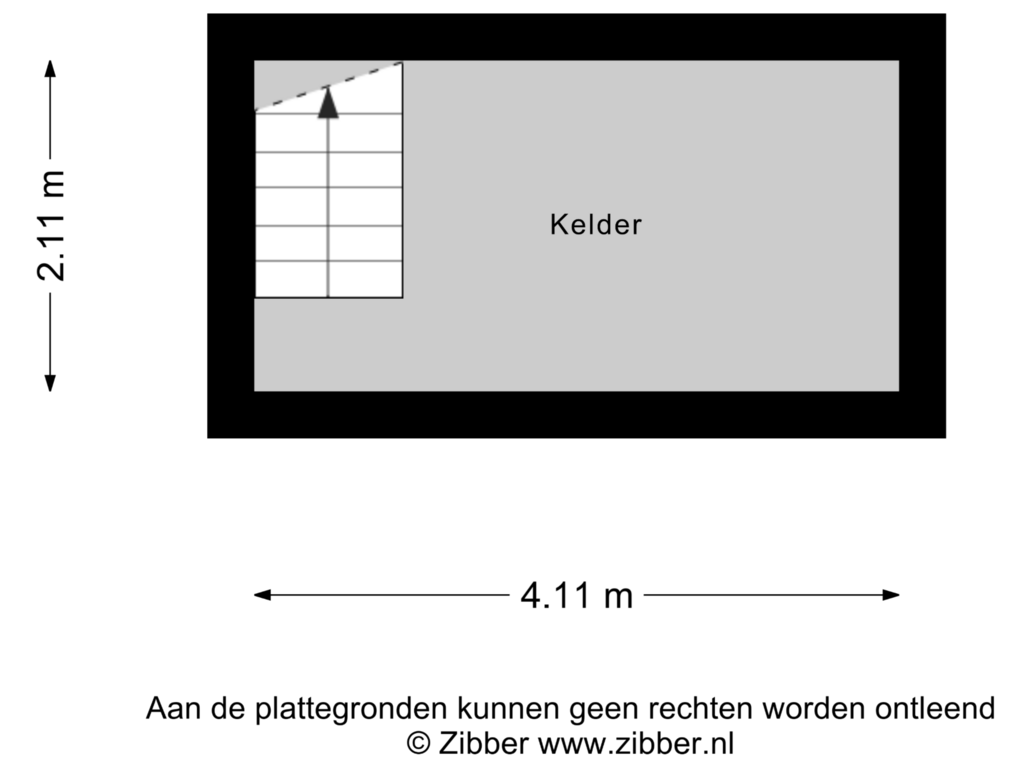 Bekijk plattegrond van Kelder van Ribesstraat 2