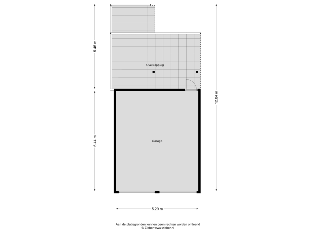 Bekijk plattegrond van Garage van Ribesstraat 2