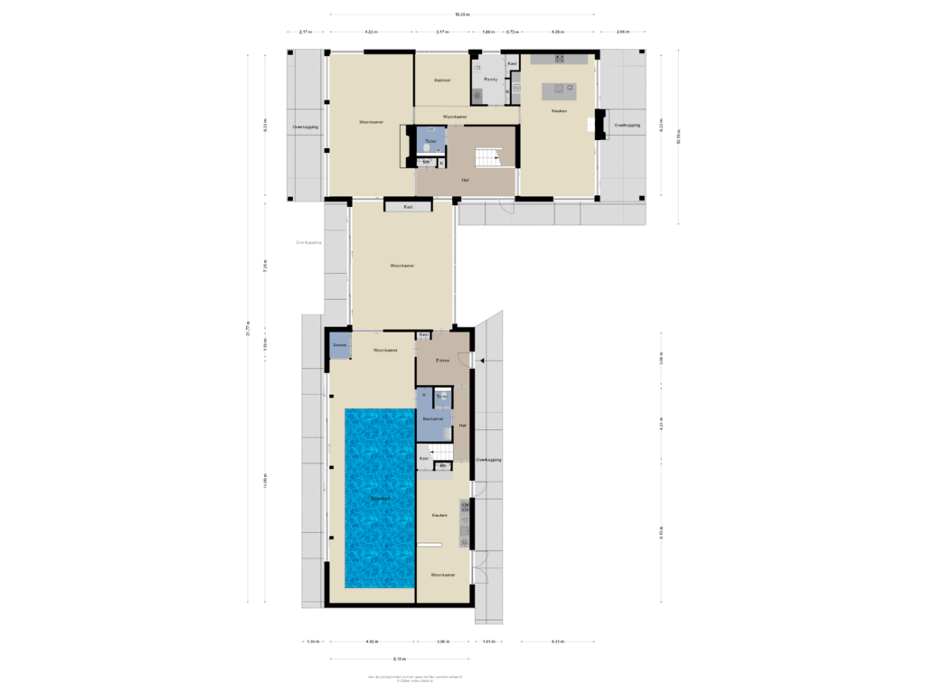 Bekijk plattegrond van Begane Grond van Rijksweg 11-B