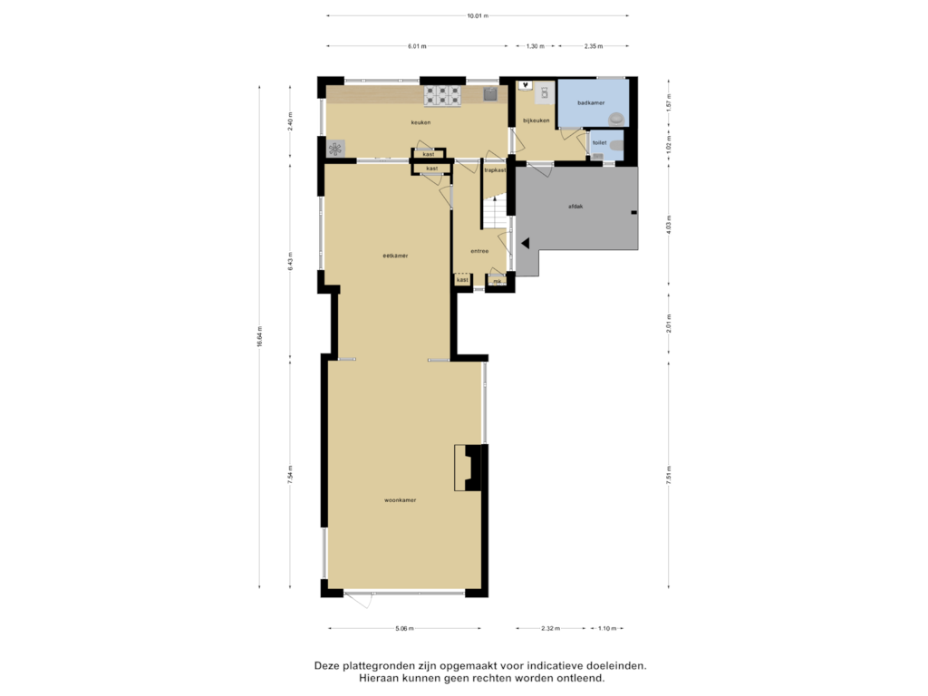 Bekijk plattegrond van Begane Grond van Bosch 9