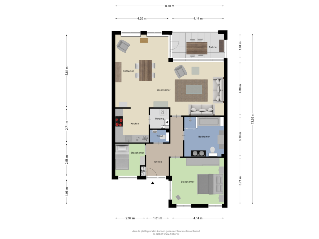 Bekijk plattegrond van Appartement van Pastoorsdijk 36