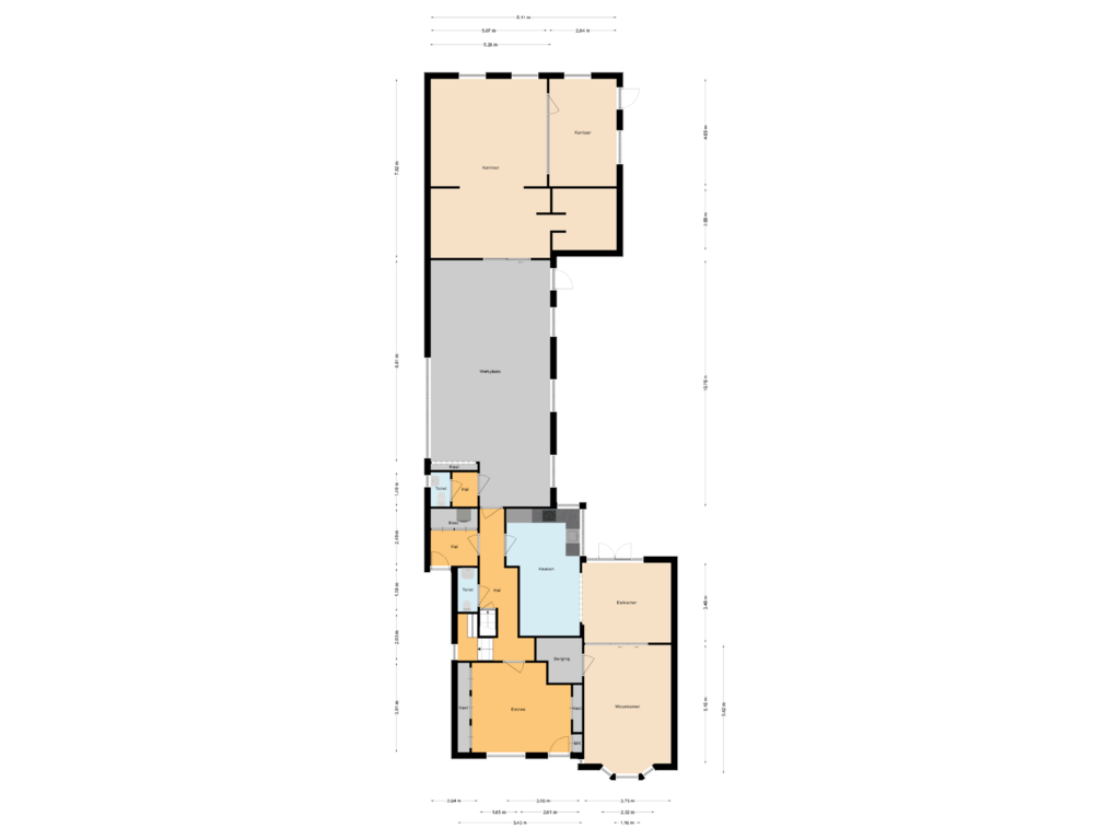 Bekijk plattegrond van Begane Grond van Egmonderstraatweg 5