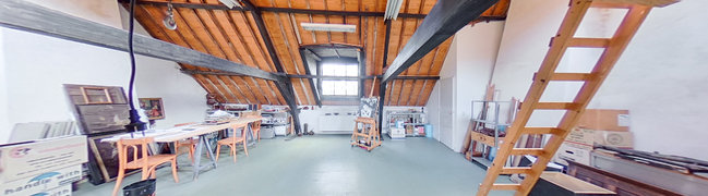 Bekijk 360° foto van Zolder van Hooglandse Kerkgracht 23