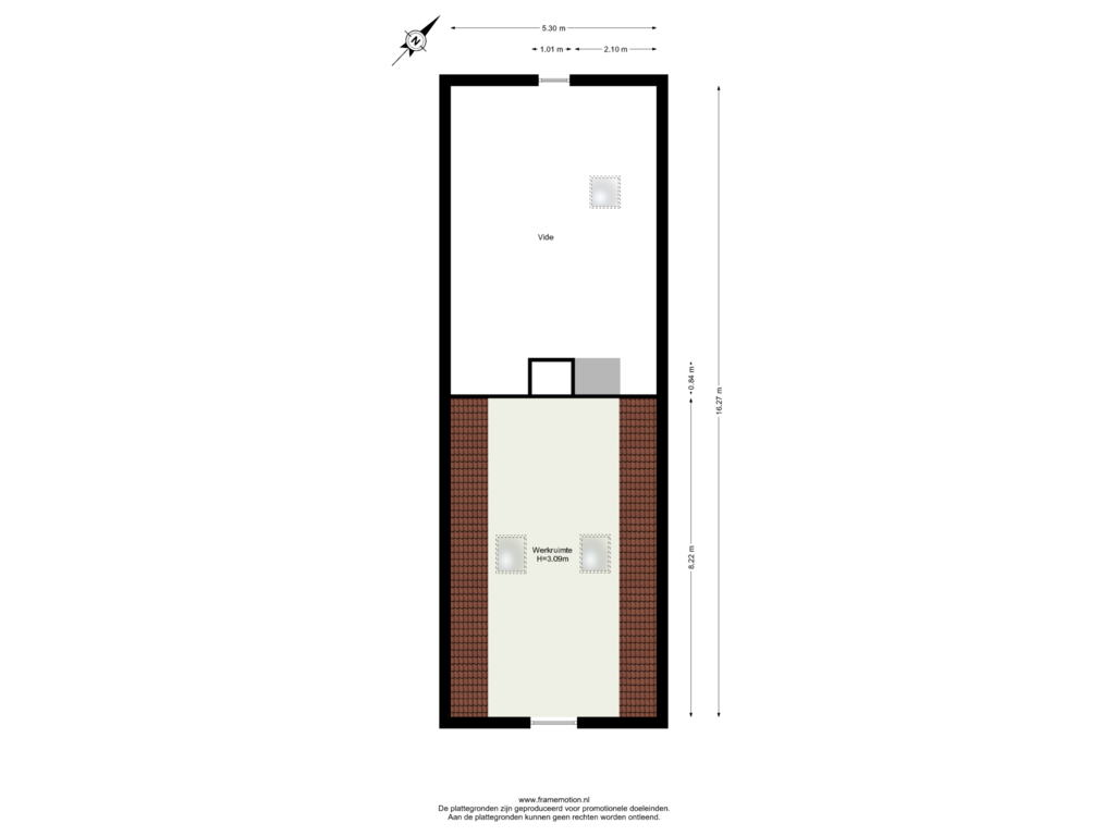 Bekijk plattegrond van Verdieping 4 van Schalm 5-A