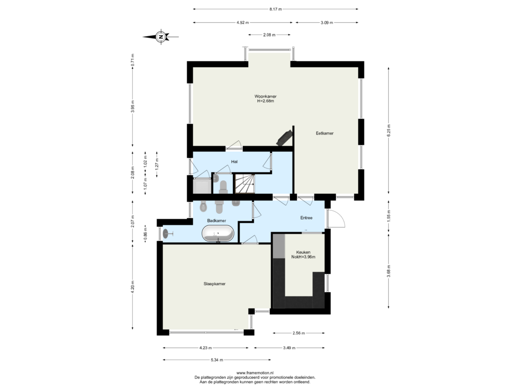 Bekijk plattegrond van Begane Grond van Schaapsweg 14