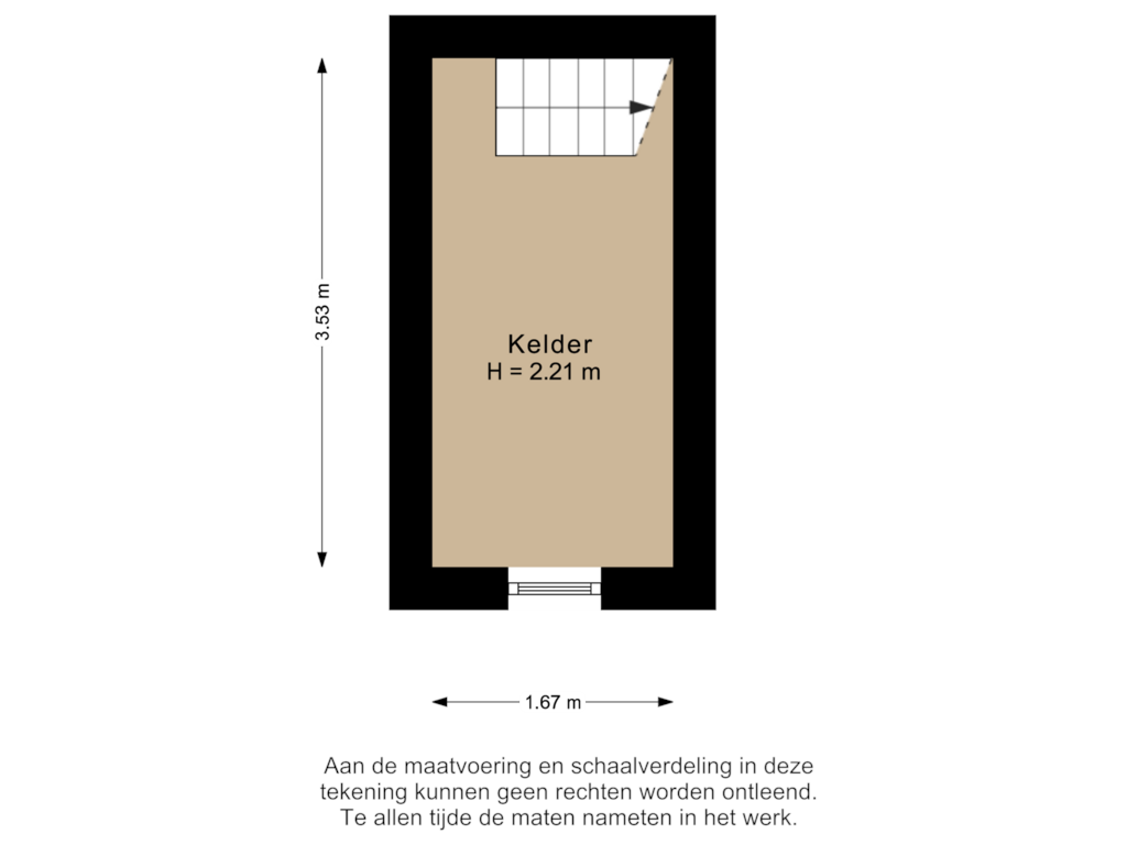 Bekijk plattegrond van Kelder 2 van Eperweg 85