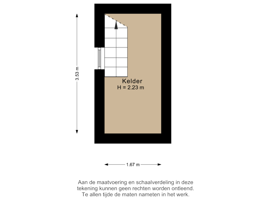 Bekijk plattegrond van Kelder 1 van Eperweg 85