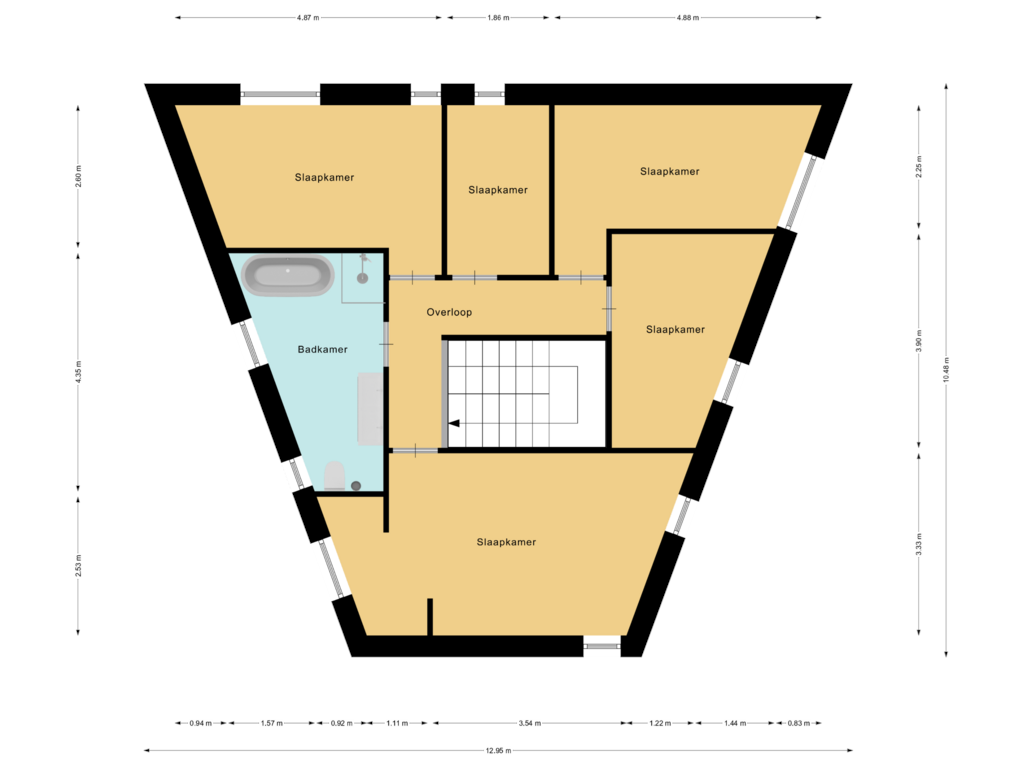 Bekijk plattegrond van Floor 1 van Concordia 1