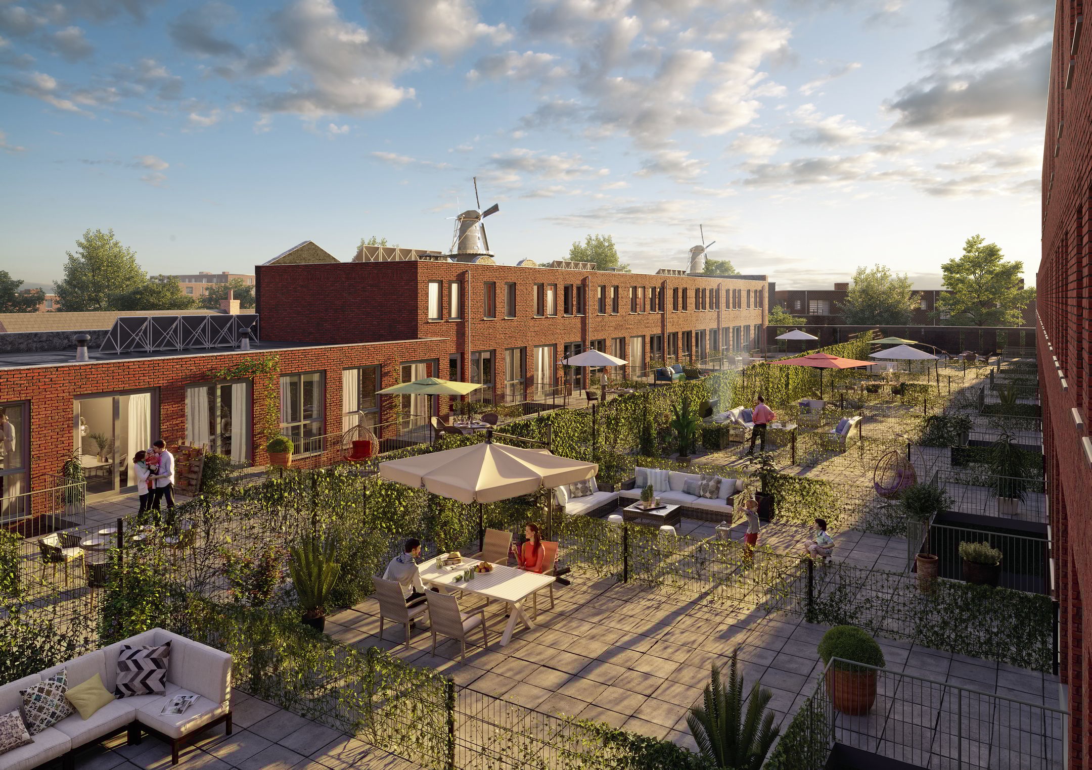 De drie Koornbloemen (Bouwnr. 29), Schiedam, 3119BA, Zuid-Holland, Nederland