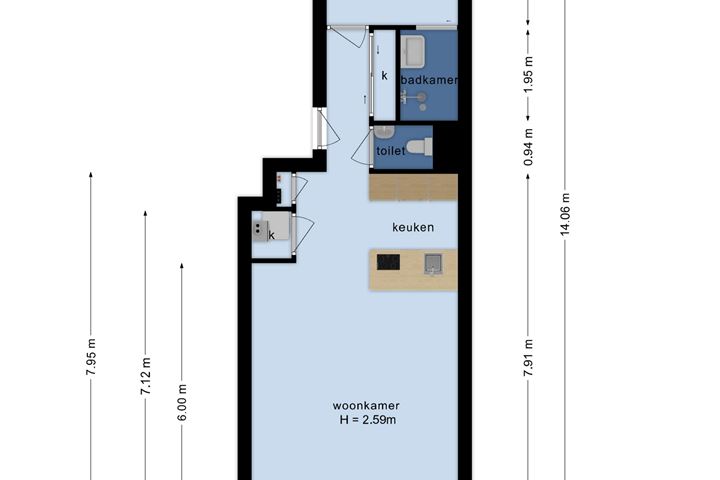 Bekijk foto 29 van Van Wijnbergenlaan 12-B