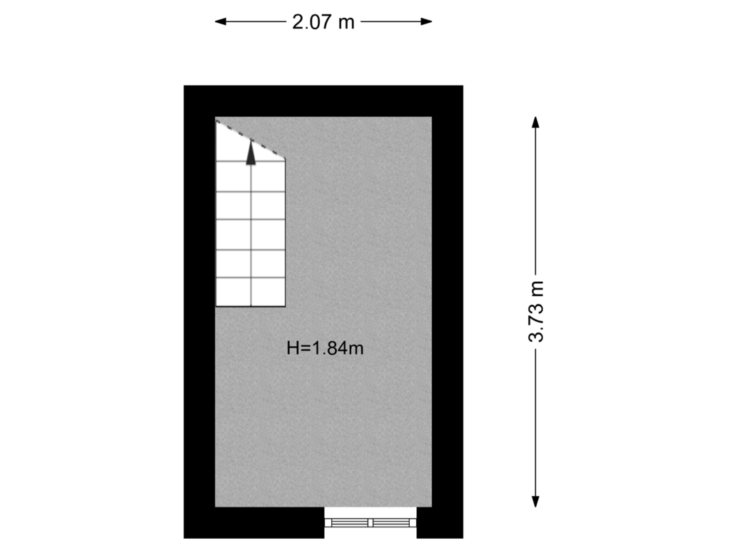 Bekijk plattegrond van Kelder van Molenstraat 31