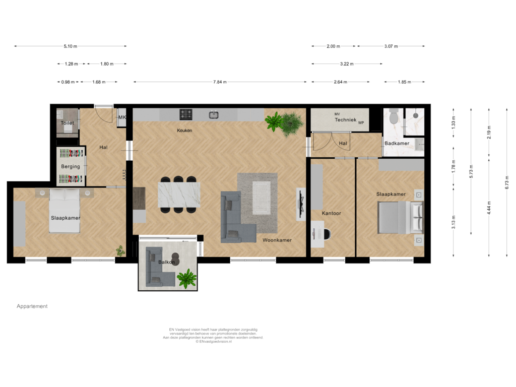 Bekijk plattegrond van First floor van Kastanjelaan 58