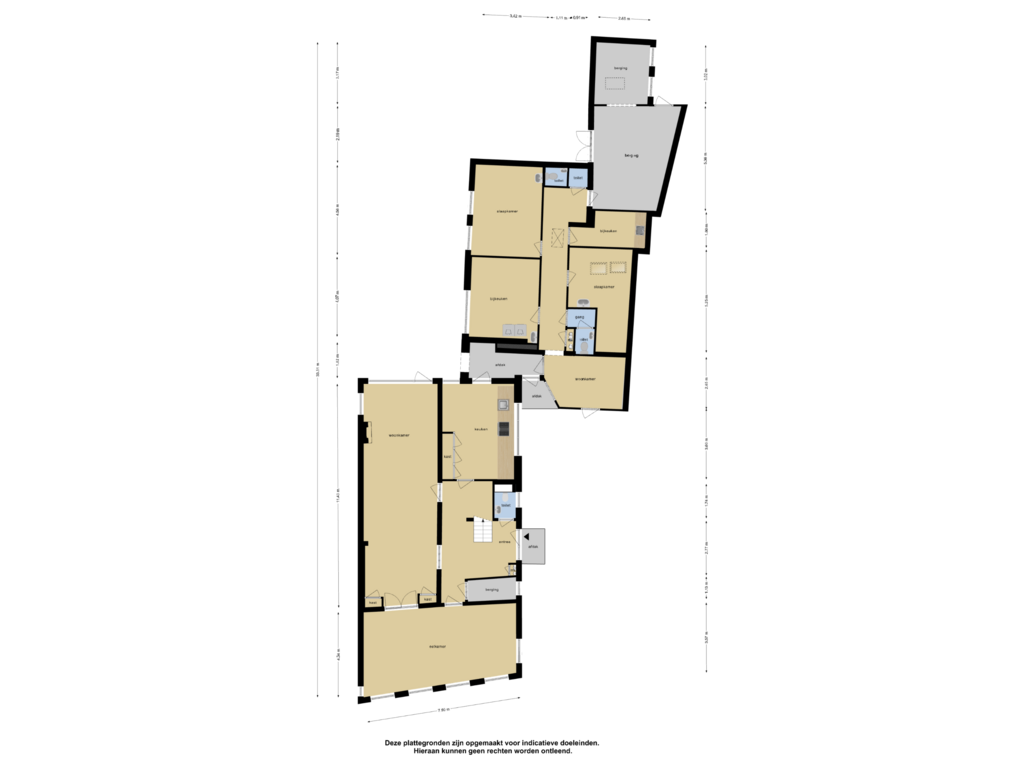 Bekijk plattegrond van Begane Grond van Bosstraat 15