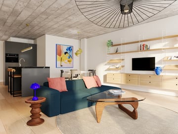 Foto van DOWNTOWN Portiekflat