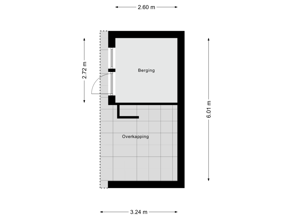 Bekijk plattegrond van Berging van Hertogin Johannasingel 1