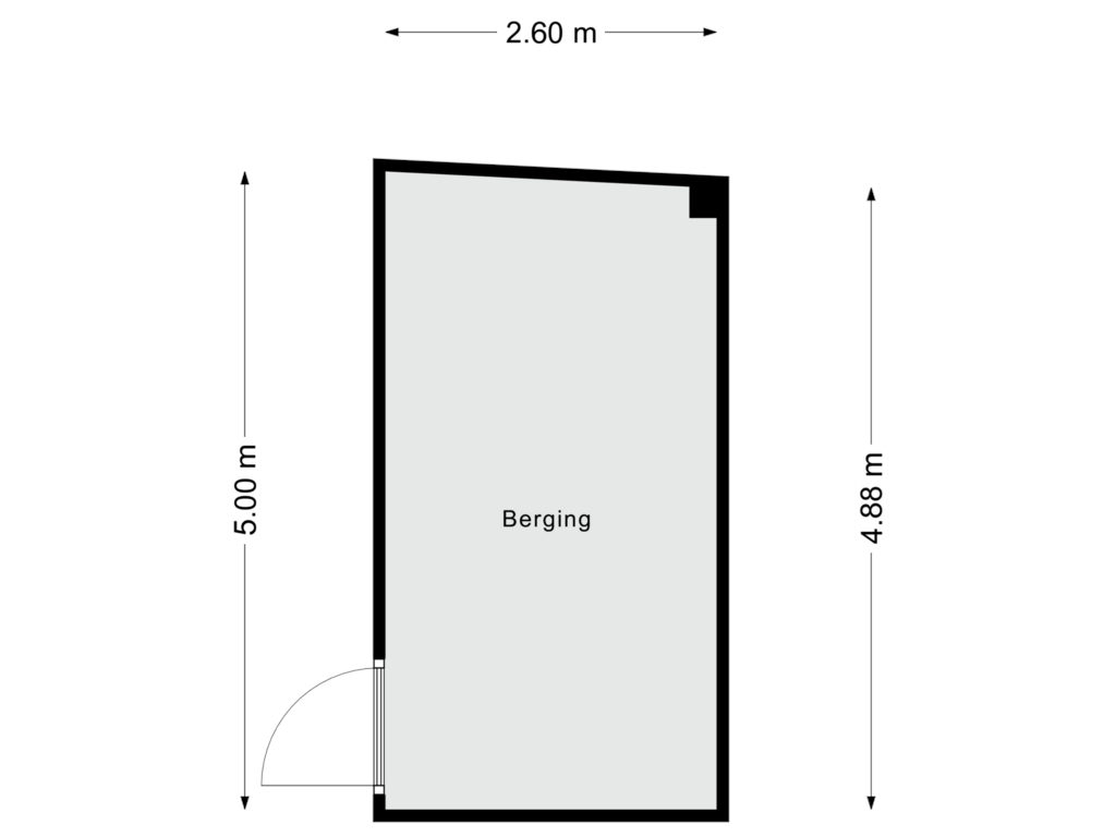 Bekijk plattegrond van Berging van Hertogin Johannasingel 1