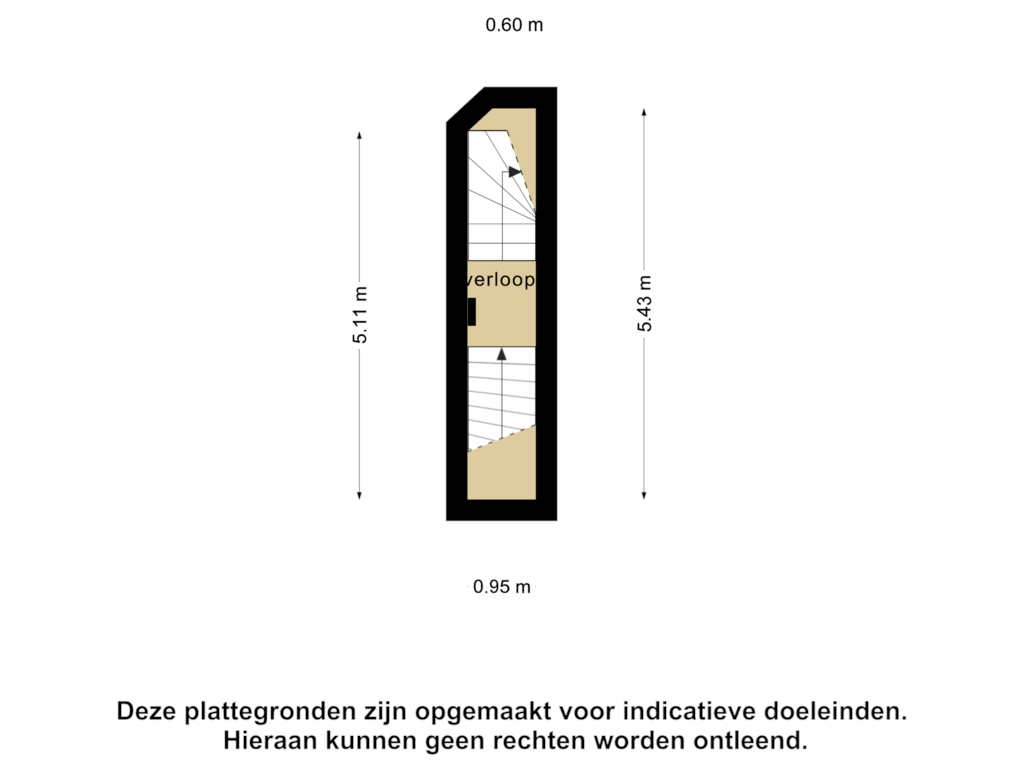 Bekijk plattegrond van 1e verdieping van Noorderhavenkade 107-C02