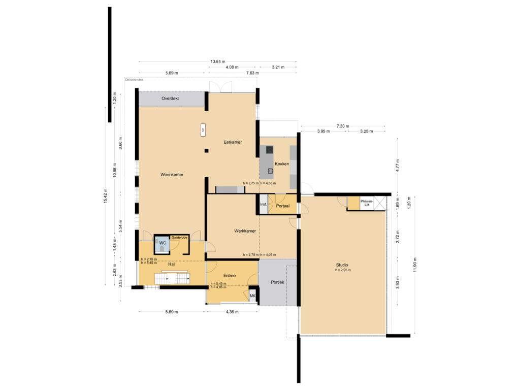 Bekijk plattegrond van Begane Grond van Paasloweg 12