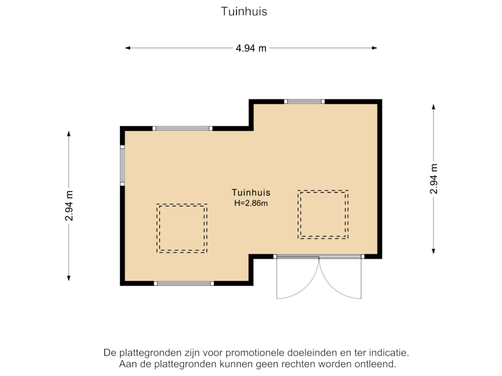 Bekijk plattegrond van Tuinhuis van Gein-Noord 39