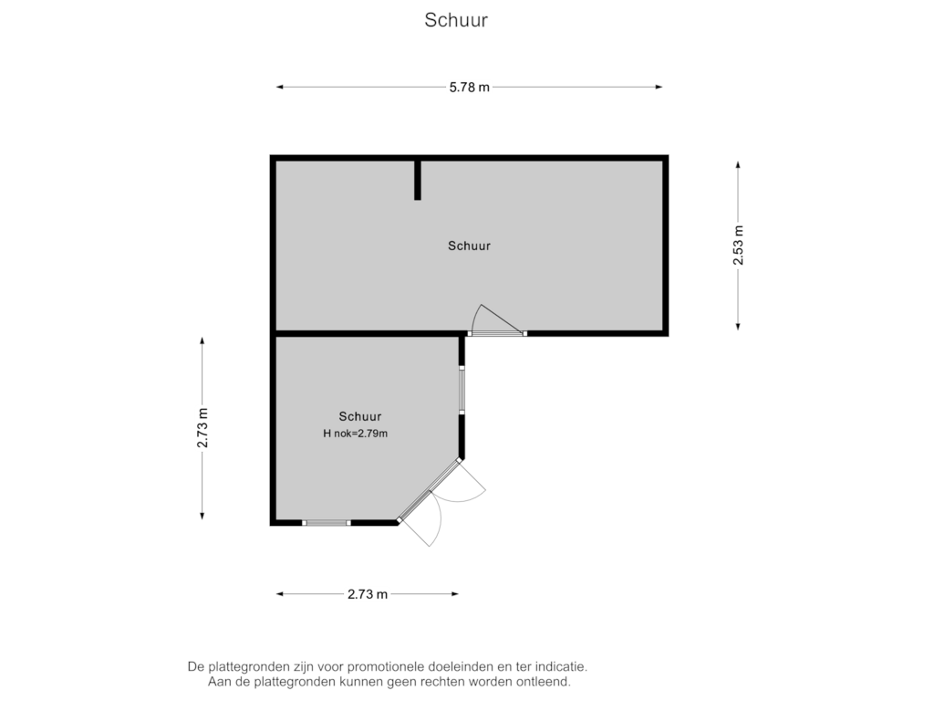 Bekijk plattegrond van Schuur van Gein-Noord 39