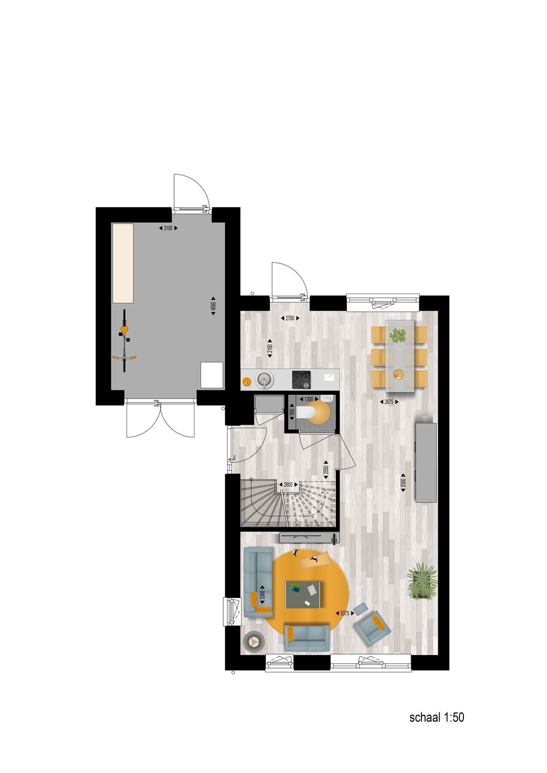 Photo 8 of Twee-onder-een-kap woningen (Bouwnr. 51)