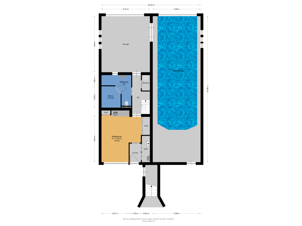 Bekijk plattegrond van Begane Grond van Middelweg 137