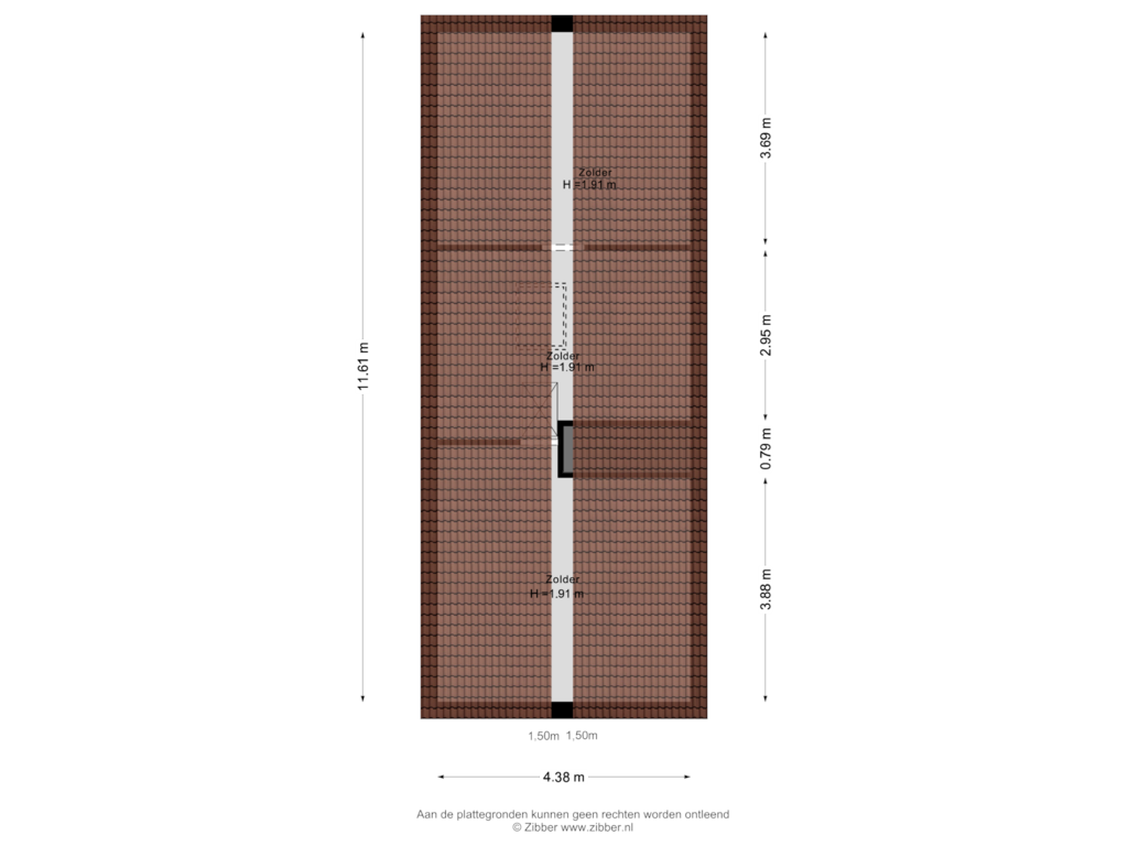 Bekijk plattegrond van Zolder van Ring 8