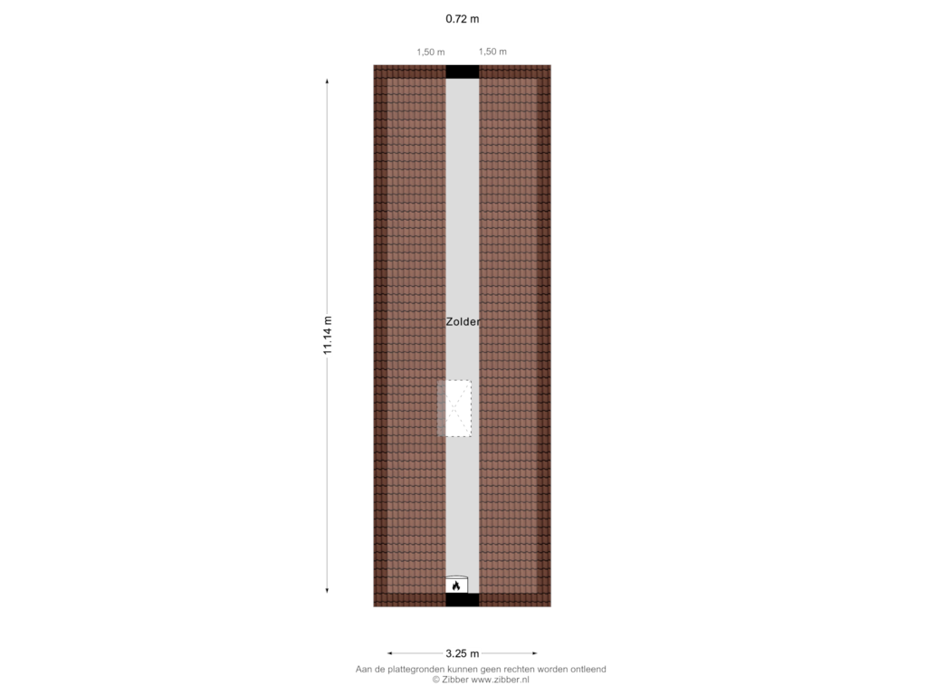 Bekijk plattegrond van Zolder van Pijlkruid 5