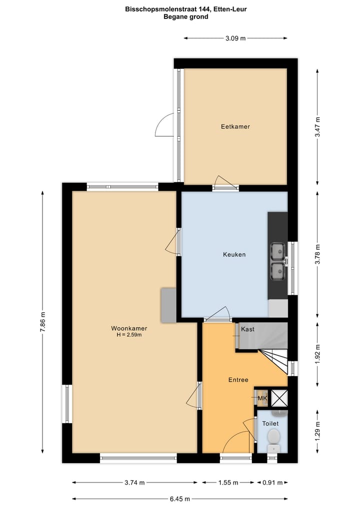 Photo 47 of Bisschopsmolenstraat 144