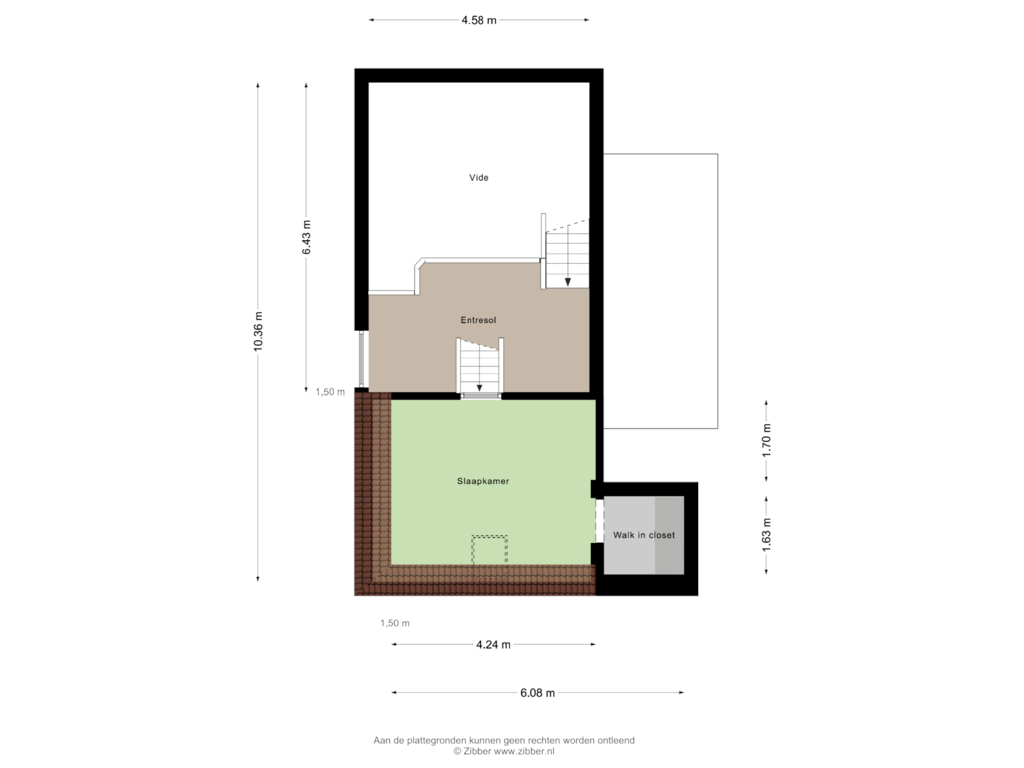 Bekijk plattegrond van Eerste Verdieping van Kerkstraat 88-B