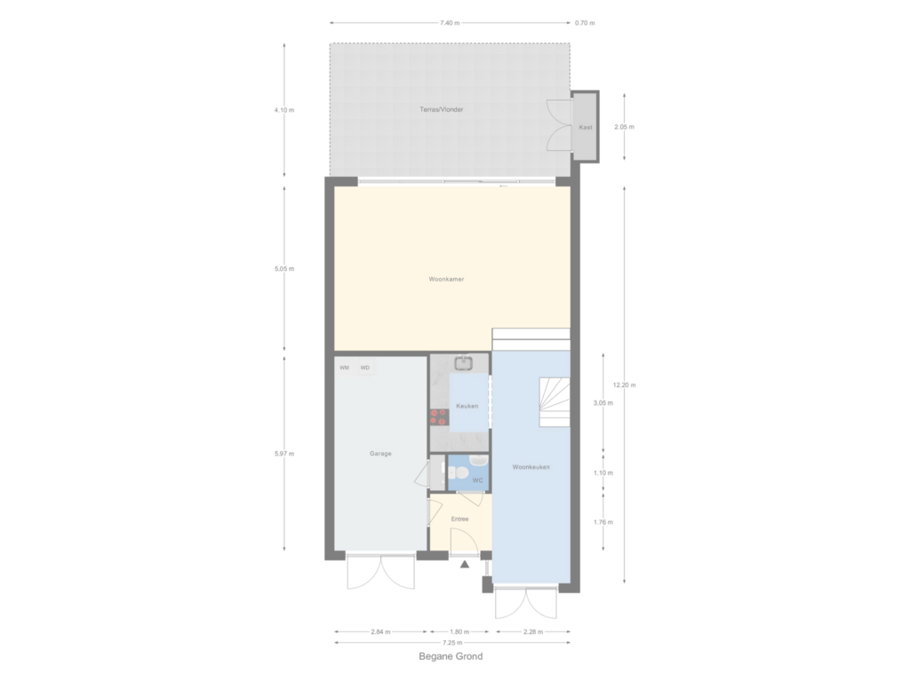 Bekijk plattegrond van First floor van Jos Colerstraat 5