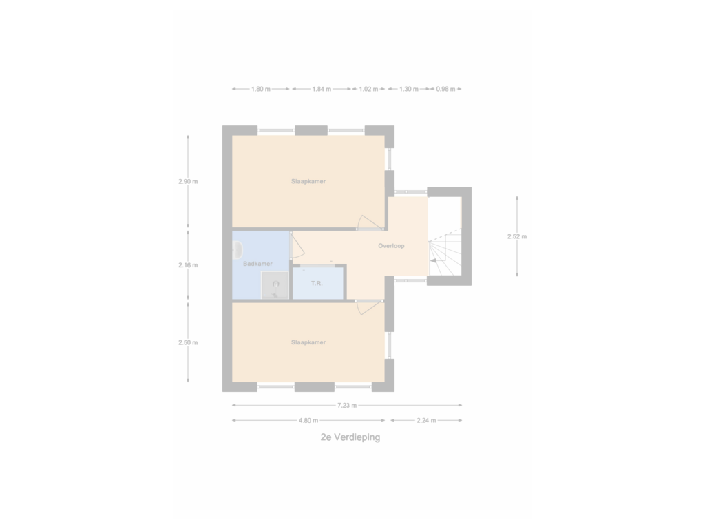 Bekijk plattegrond van Floor 2 van Jos Colerstraat 5