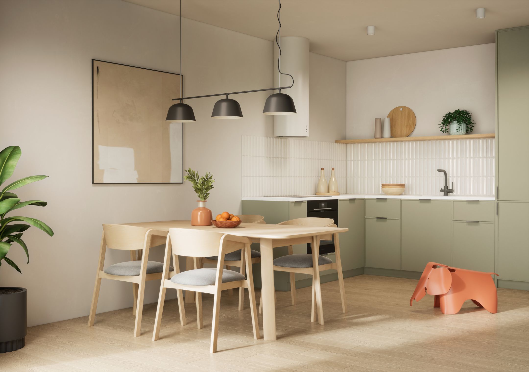 3-kamerappartement type C1 (Bouwnr. 206), Amsterdam, 1024SN, Noord-Holland, Nederland