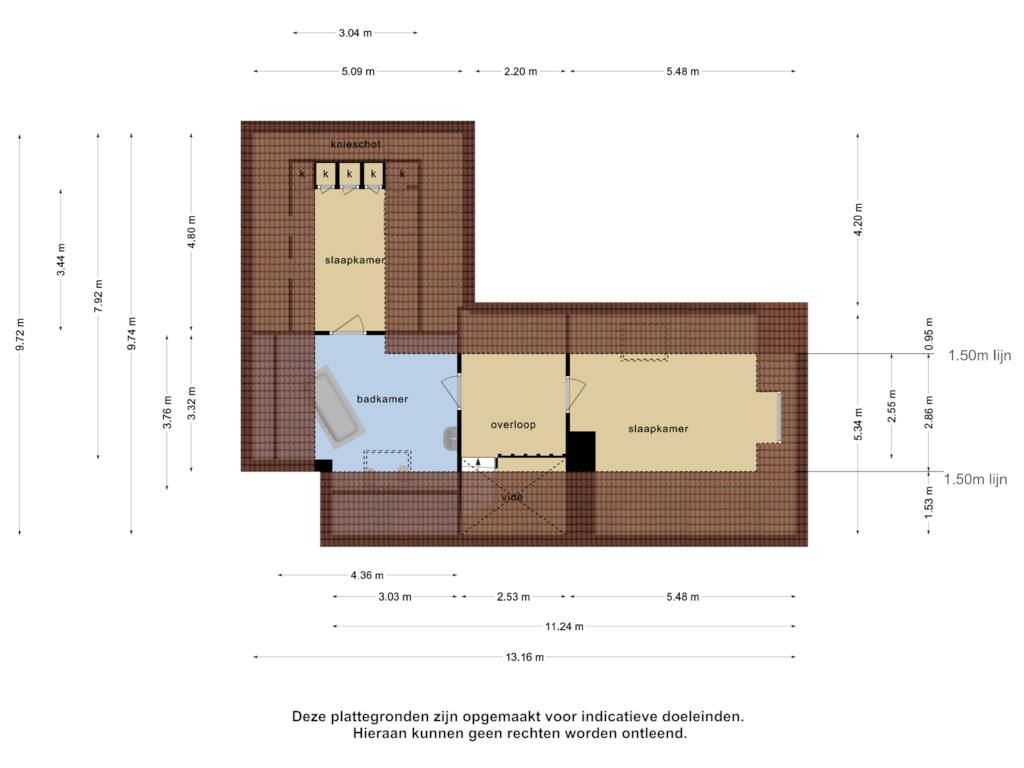 Bekijk plattegrond van 1e verdieping van Oppen Swolle 62