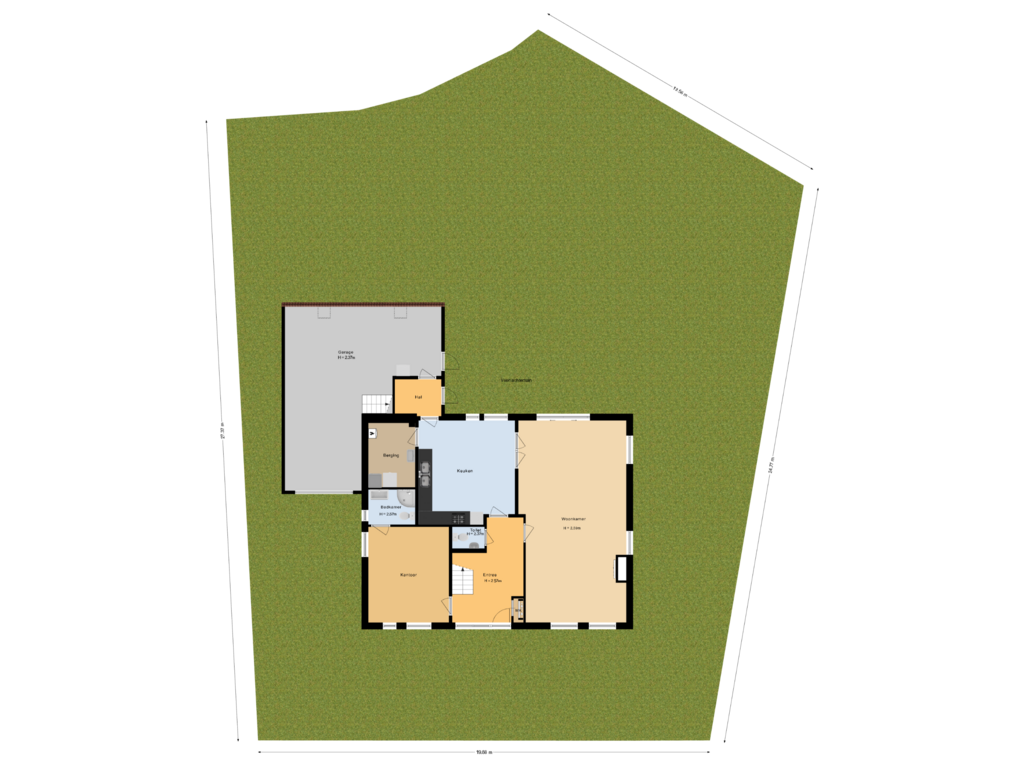 Bekijk plattegrond van Situatie van Jupiterbaan 3