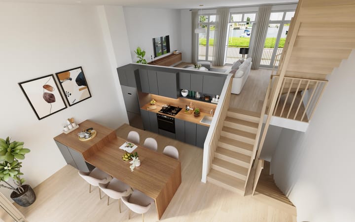 Foto 4 van Kade Drie type 1 (Bouwnr. 3)